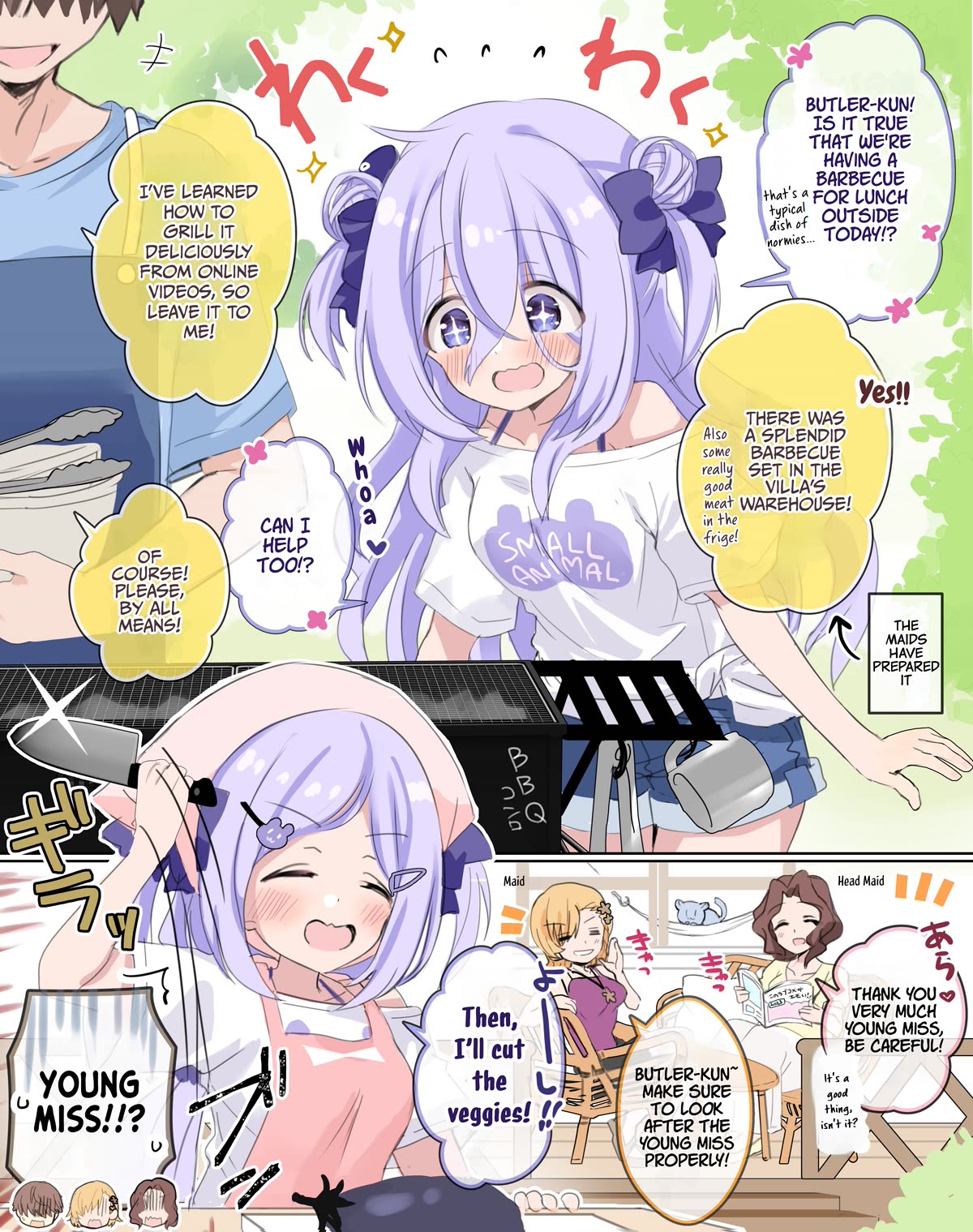 I Became the Butler of the Gloomy Young Lady in My Class Chapter 28 page 1 - Chapter 28