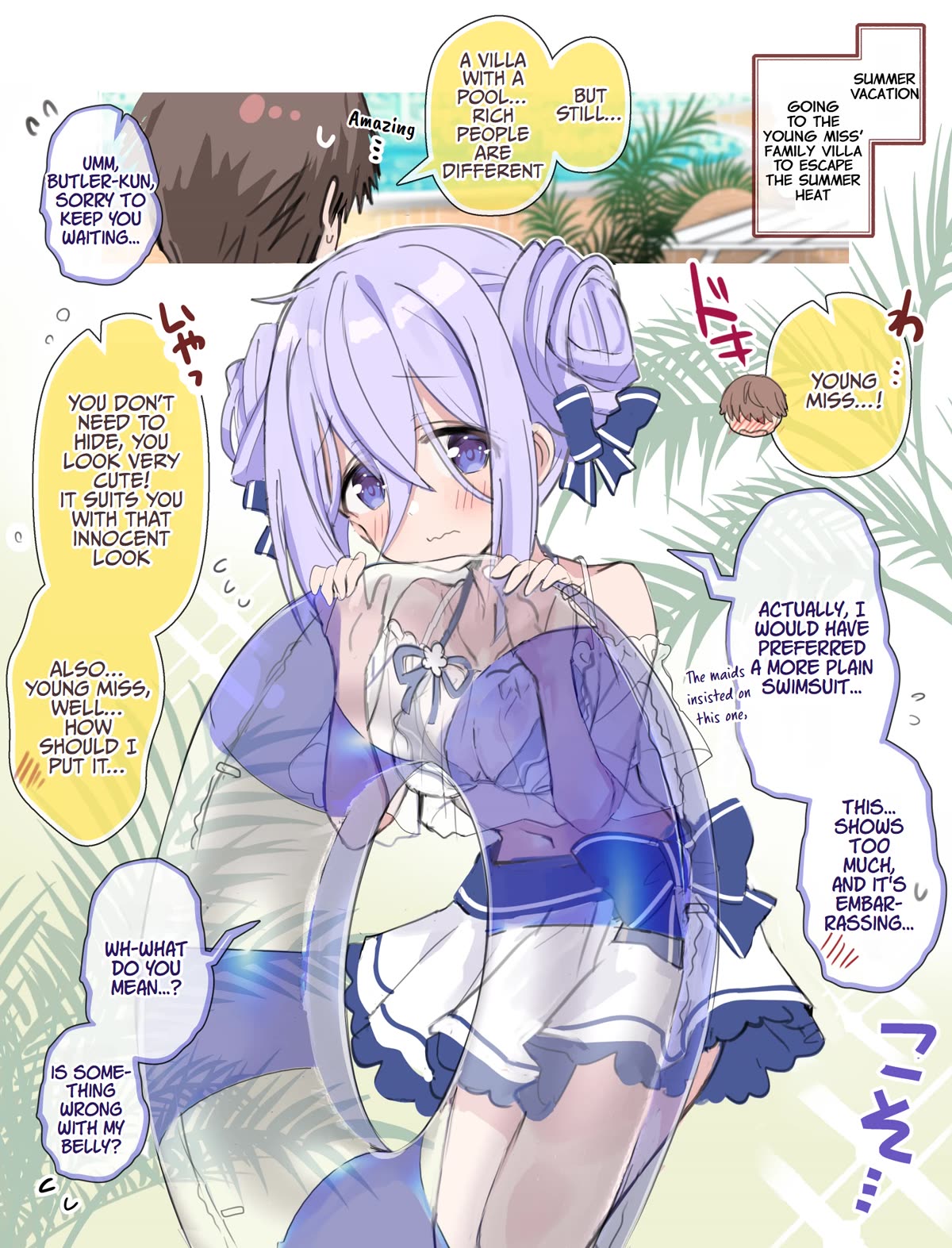 I Became the Butler of the Gloomy Young Lady in My Class Chapter 29 page 1 - Chapter 29