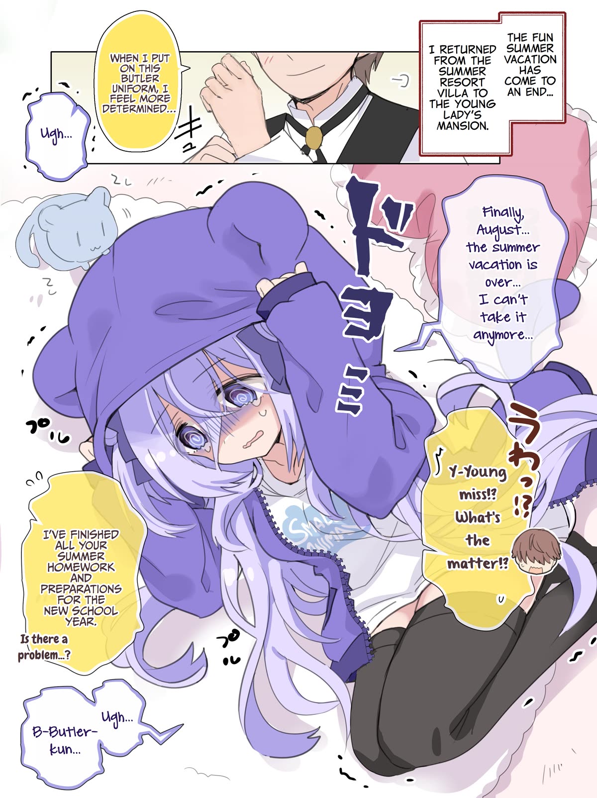 I Became the Butler of the Gloomy Young Lady in My Class Chapter 32 page 1 - Chapter 32
