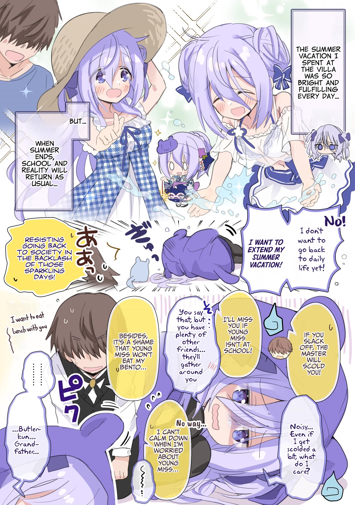 I Became the Butler of the Gloomy Young Lady in My Class Chapter 32 page 2 - Chapter 32