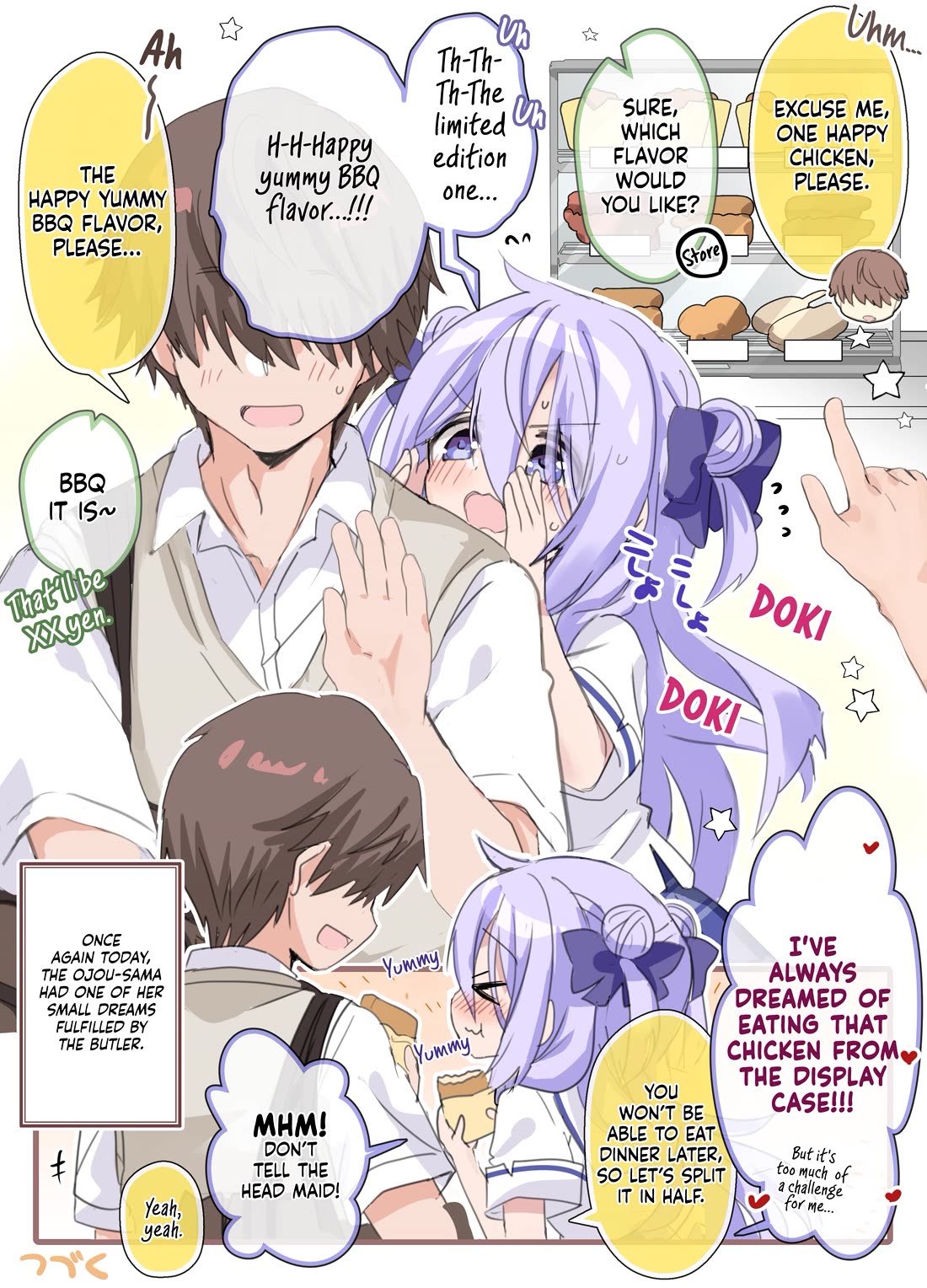 I Became the Butler of the Gloomy Young Lady in My Class Chapter 34 page 2 - Chapter 34