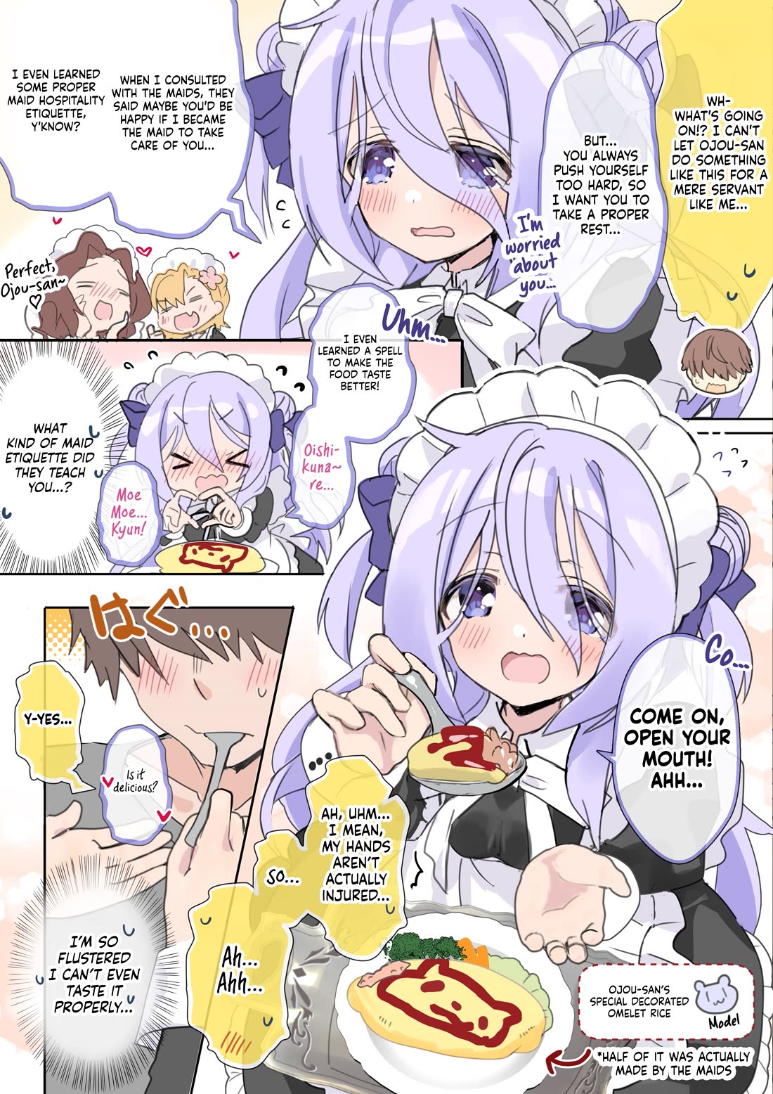 I Became the Butler of the Gloomy Young Lady in My Class Chapter 37 page 2 - Chapter 37