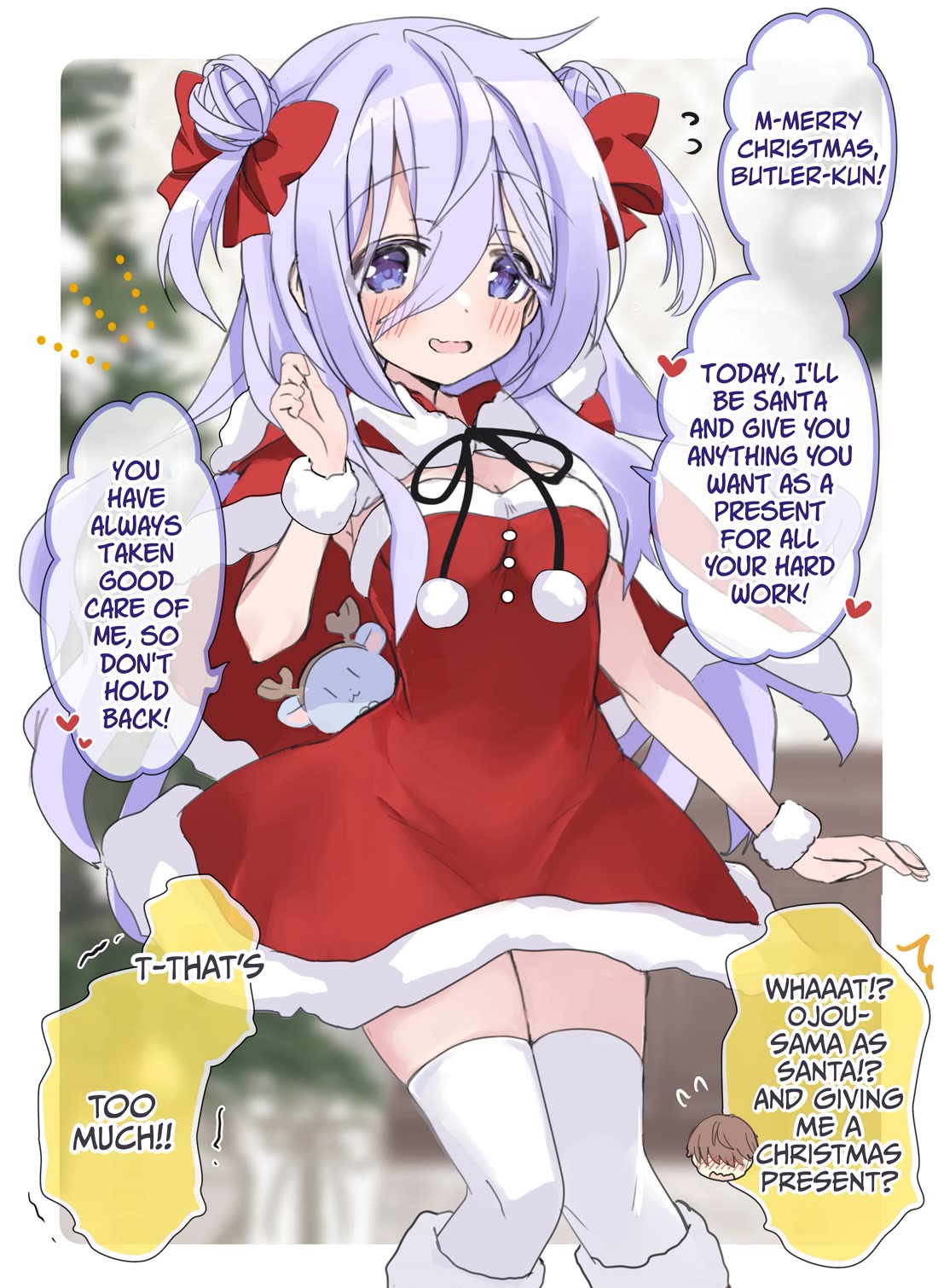 I Became the Butler of the Gloomy Young Lady in My Class Chapter 39 page 1 - Chapter 39