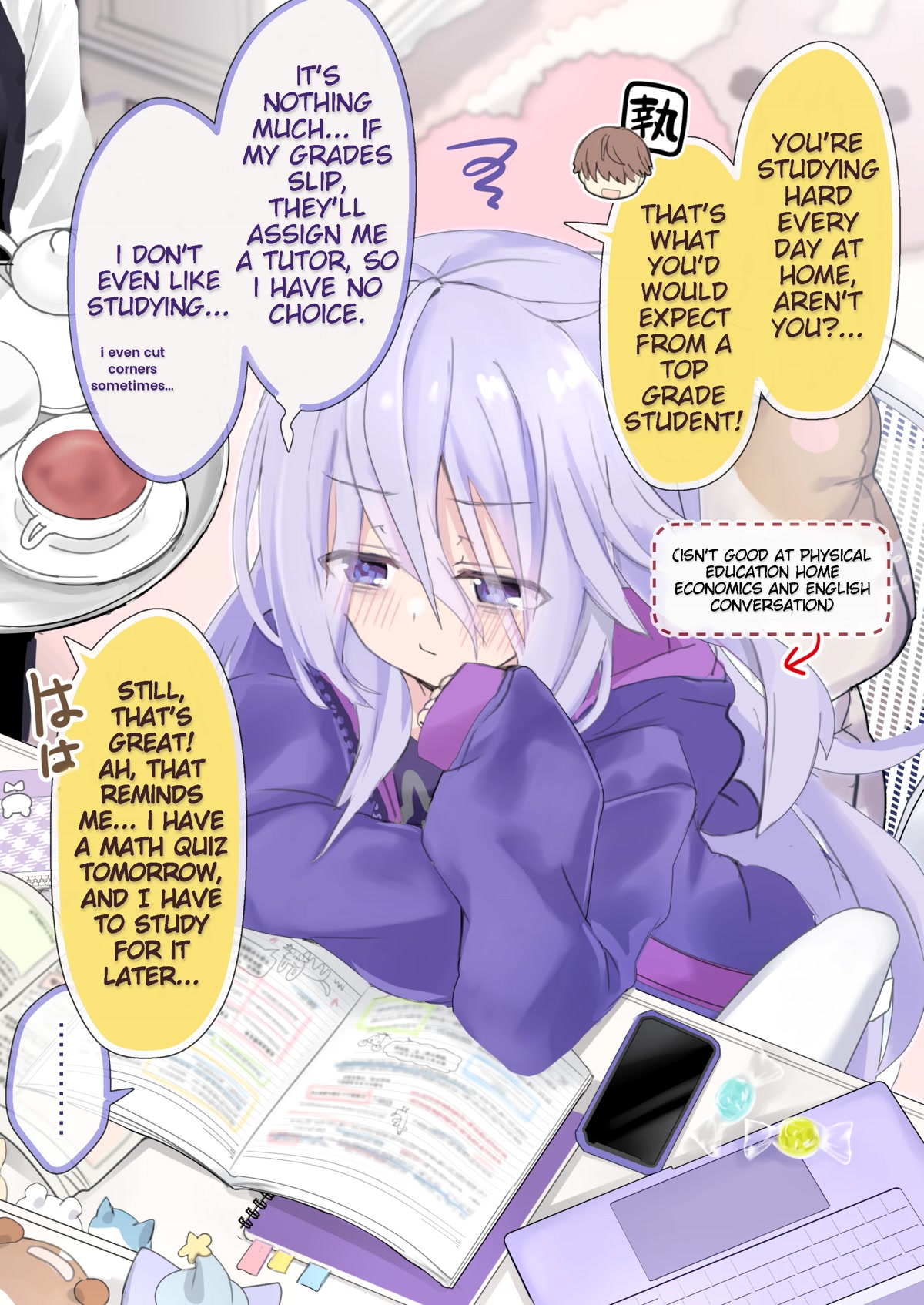 I Became the Butler of the Gloomy Young Lady in My Class Chapter 5 page 1 - Chapter 5