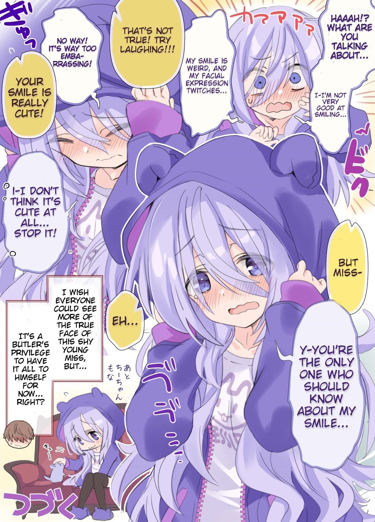 I Became the Butler of the Gloomy Young Lady in My Class Chapter 7 page 2 - Chapter 7