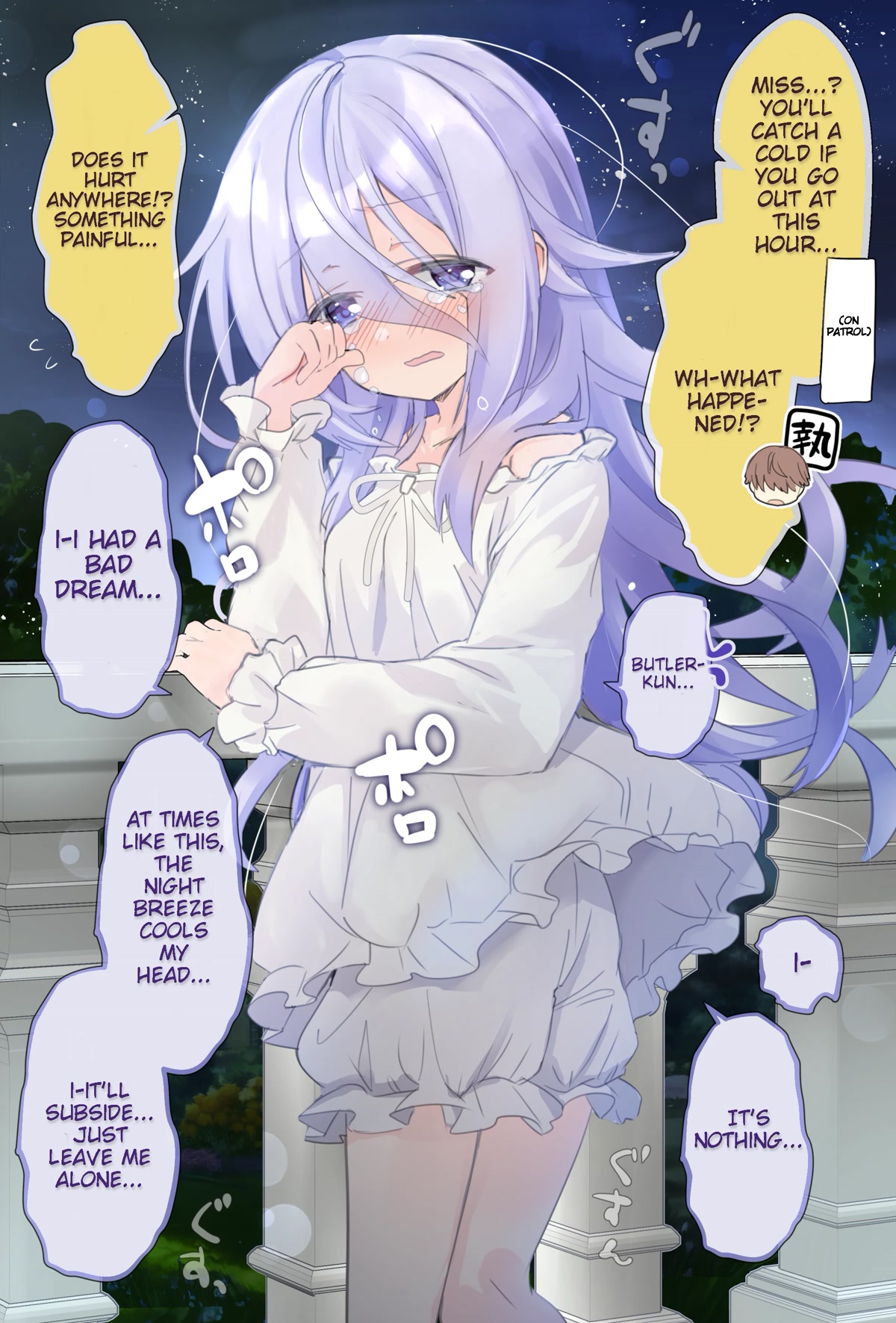 I Became the Butler of the Gloomy Young Lady in My Class Chapter 8 page 1 - Chapter 8
