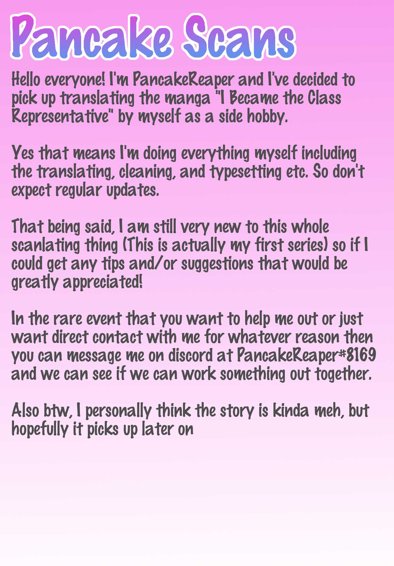 I Became the Class Representative Chapter 6 page 1 - Chapter 6