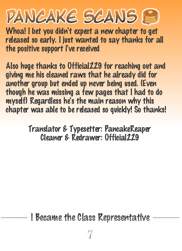 I Became the Class Representative Chapter 7 page 1 - Chapter 7