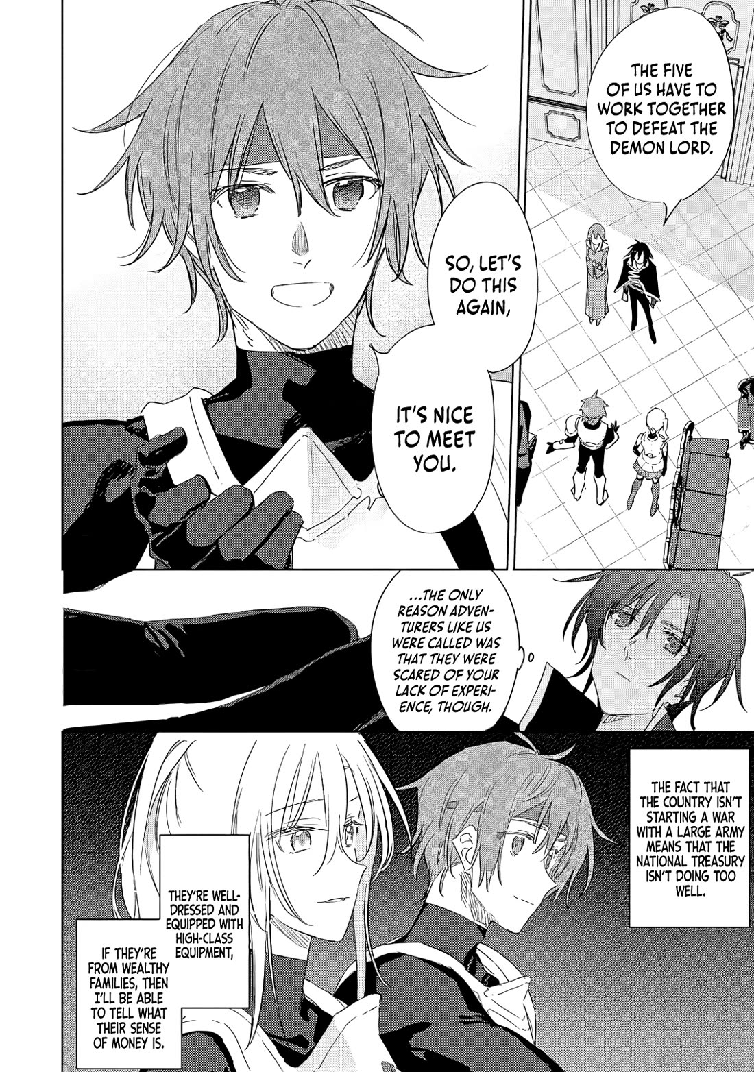 I Became the Dark Side of the Hero's Party of My Own Volition and Was Cast Out for Being “Unnecessary”, but We'll See About That Chapter 1 page 14 - Chapter 1