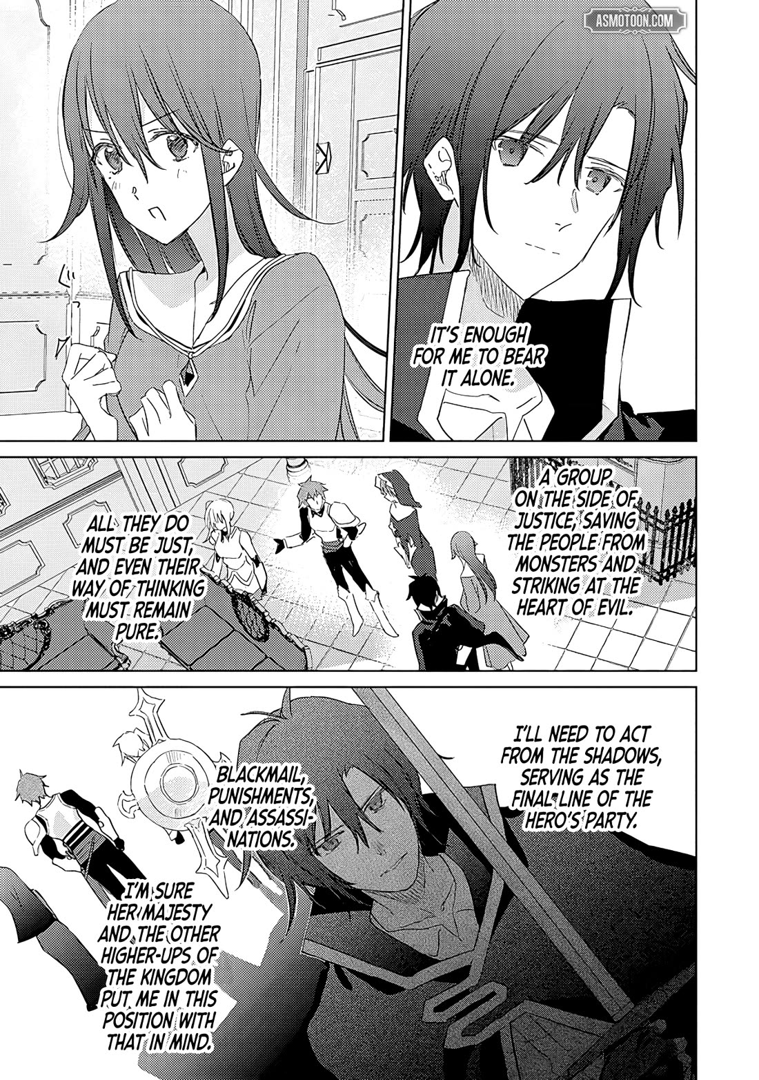 I Became the Dark Side of the Hero's Party of My Own Volition and Was Cast Out for Being “Unnecessary”, but We'll See About That Chapter 1 page 19 - Chapter 1