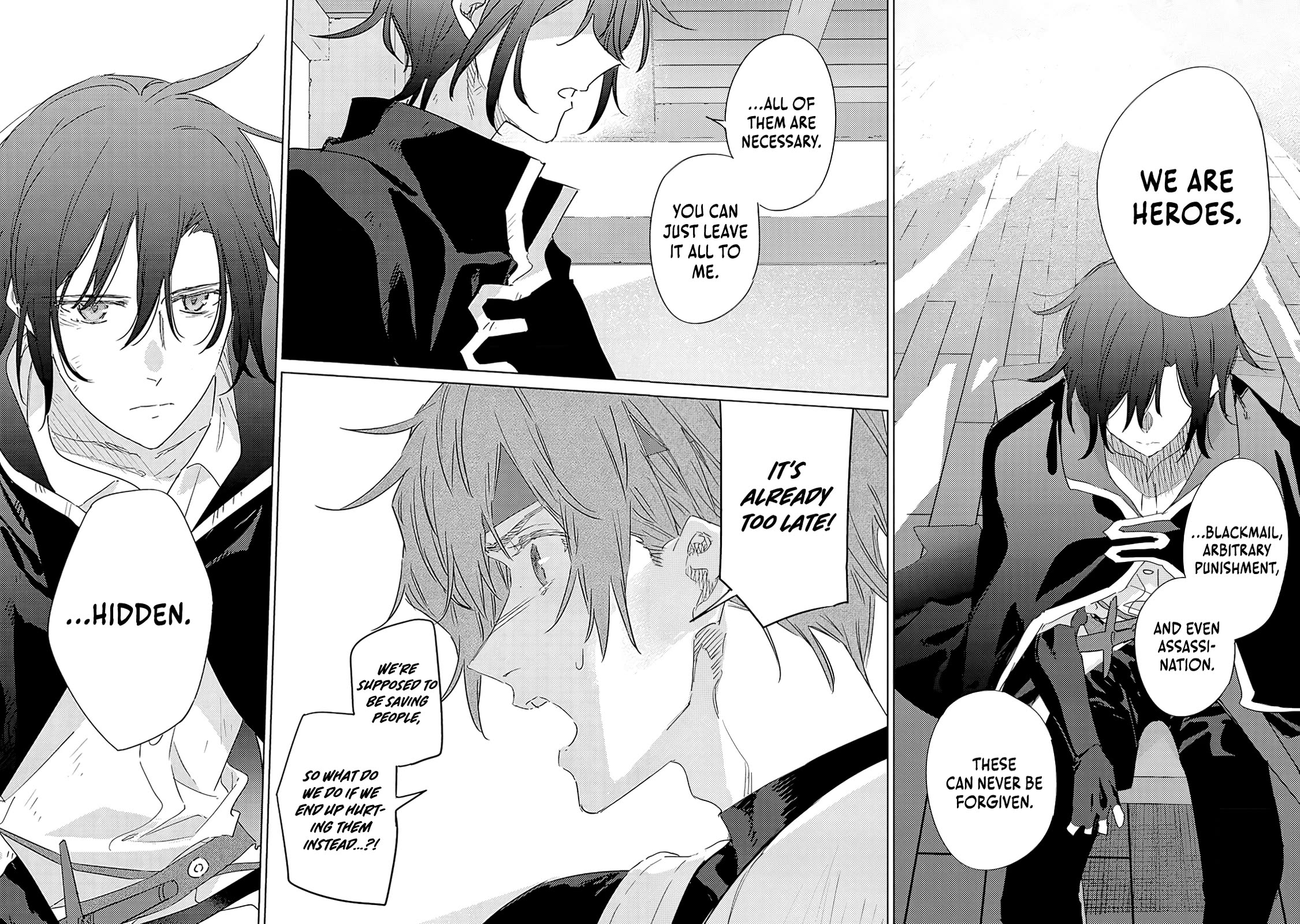 I Became the Dark Side of the Hero's Party of My Own Volition and Was Cast Out for Being “Unnecessary”, but We'll See About That Chapter 1 page 4 - Chapter 1