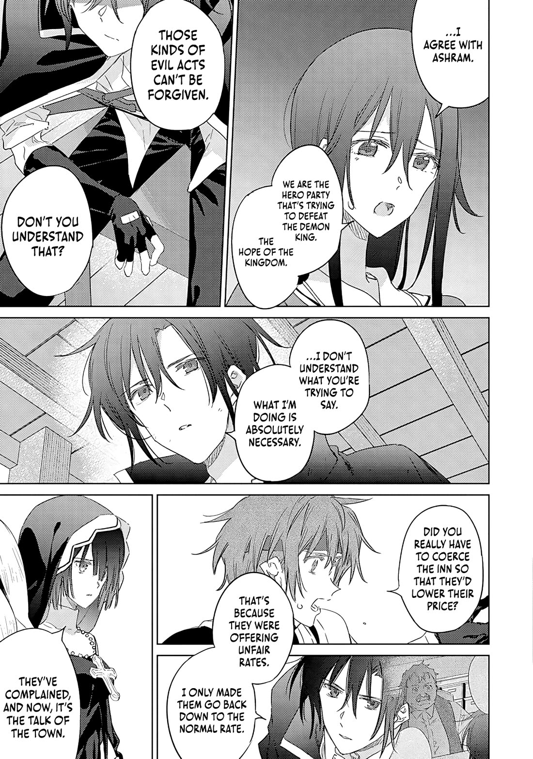 I Became the Dark Side of the Hero's Party of My Own Volition and Was Cast Out for Being “Unnecessary”, but We'll See About That Chapter 1 page 45 - Chapter 1