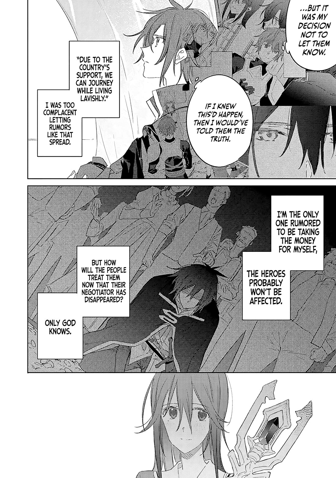 I Became the Dark Side of the Hero's Party of My Own Volition and Was Cast Out for Being “Unnecessary”, but We'll See About That Chapter 1 page 52 - Chapter 1