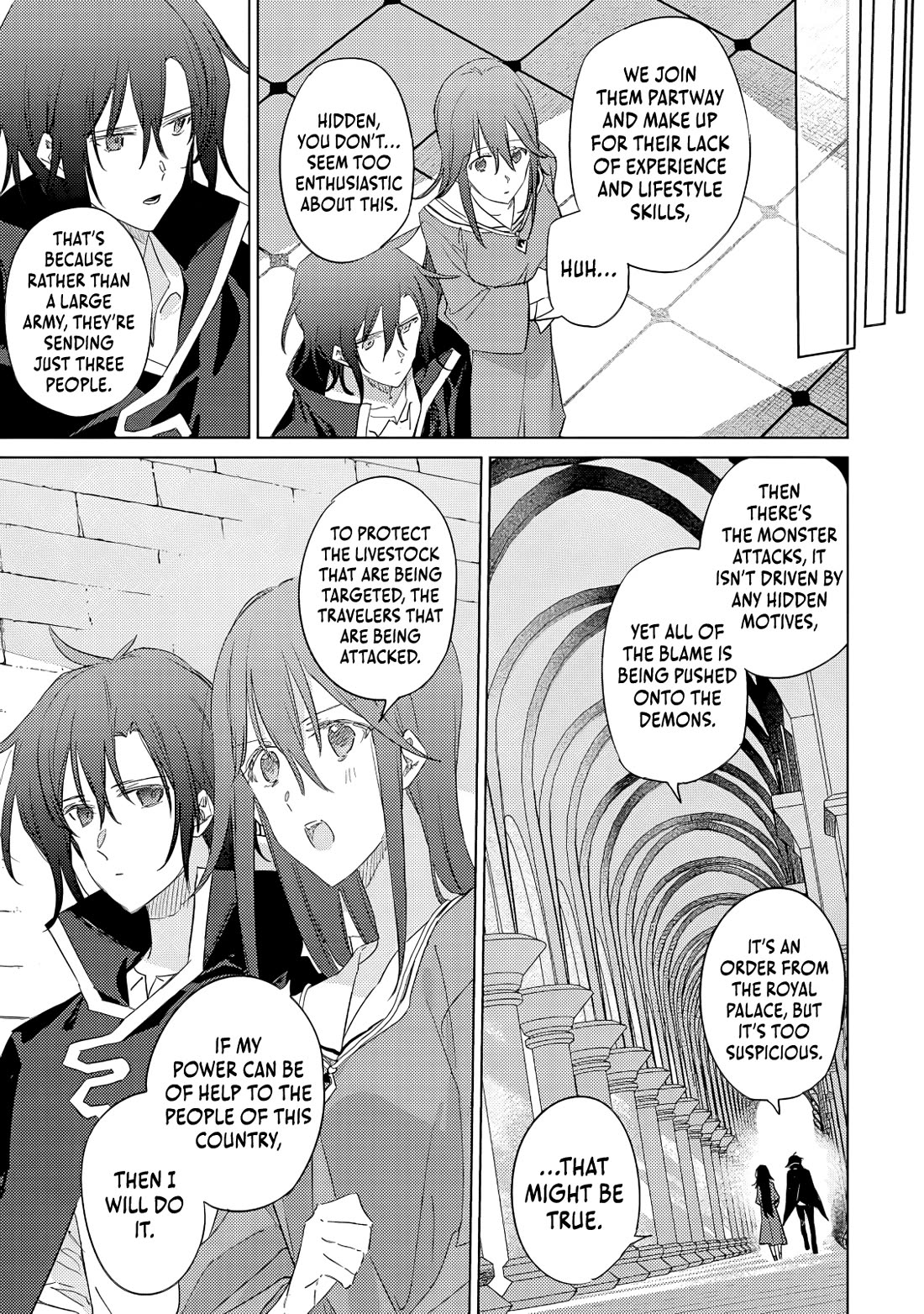 I Became the Dark Side of the Hero's Party of My Own Volition and Was Cast Out for Being “Unnecessary”, but We'll See About That Chapter 1 page 9 - Chapter 1