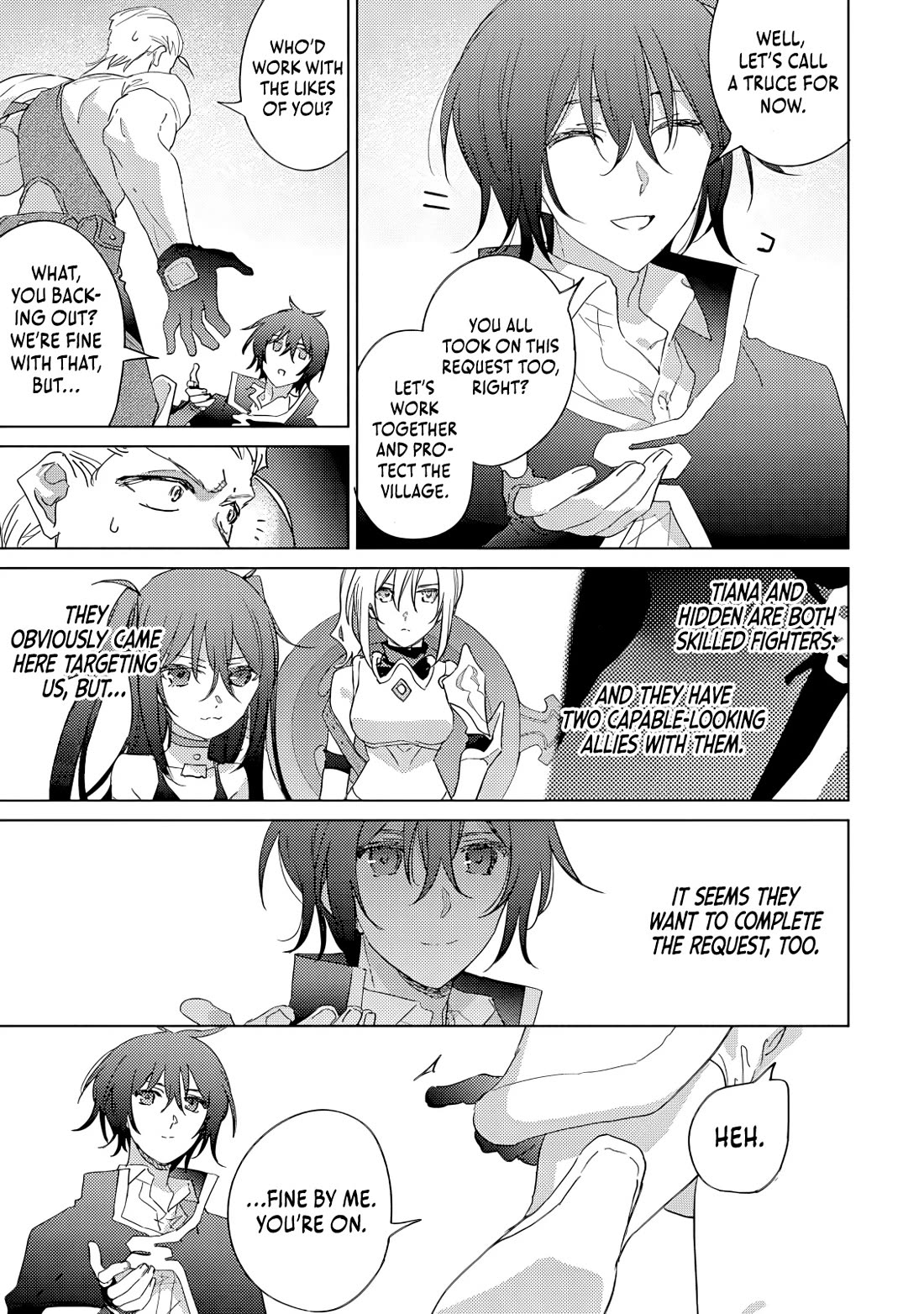I Became the Dark Side of the Hero's Party of My Own Volition and Was Cast Out for Being “Unnecessary”, but We'll See About That Chapter 12 page 20 - Chapter 12