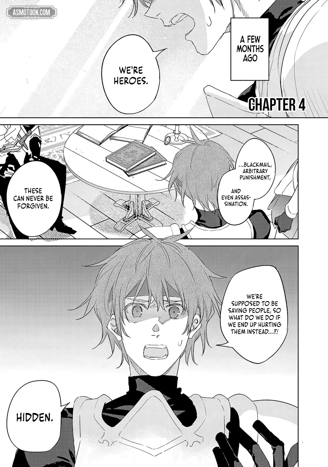 I Became the Dark Side of the Hero's Party of My Own Volition and Was Cast Out for Being “Unnecessary”, but We'll See About That Chapter 4 page 1 - Chapter 4
