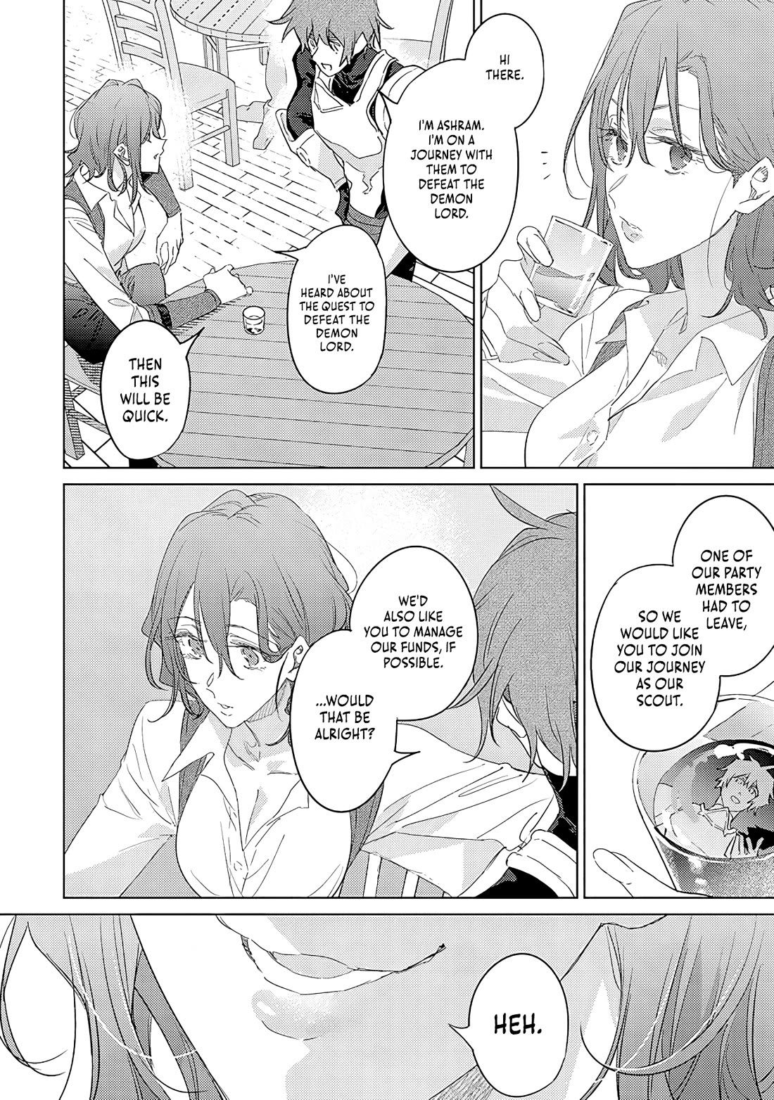I Became the Dark Side of the Hero's Party of My Own Volition and Was Cast Out for Being “Unnecessary”, but We'll See About That Chapter 4 page 10 - Chapter 4