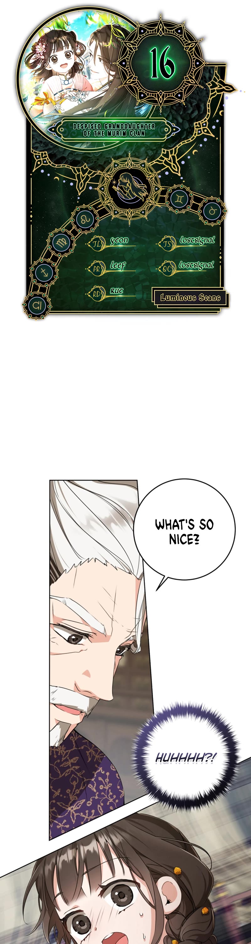 I Became the Despised Granddaughter of the Murim Family Chapter 16 page 1 - Chapter 16