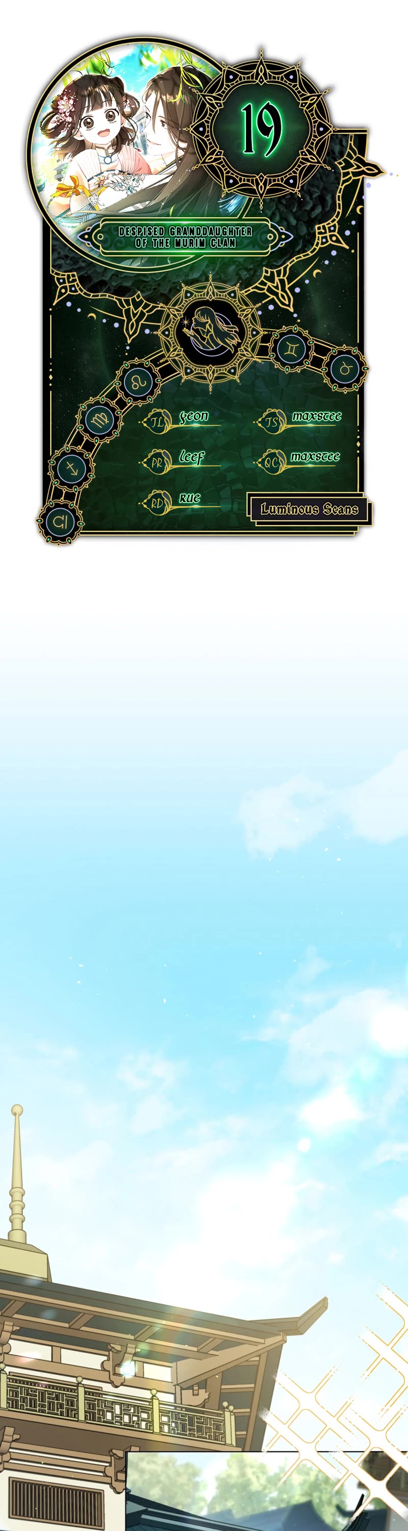 I Became the Despised Granddaughter of the Murim Family Chapter 19 page 1 - Chapter 19