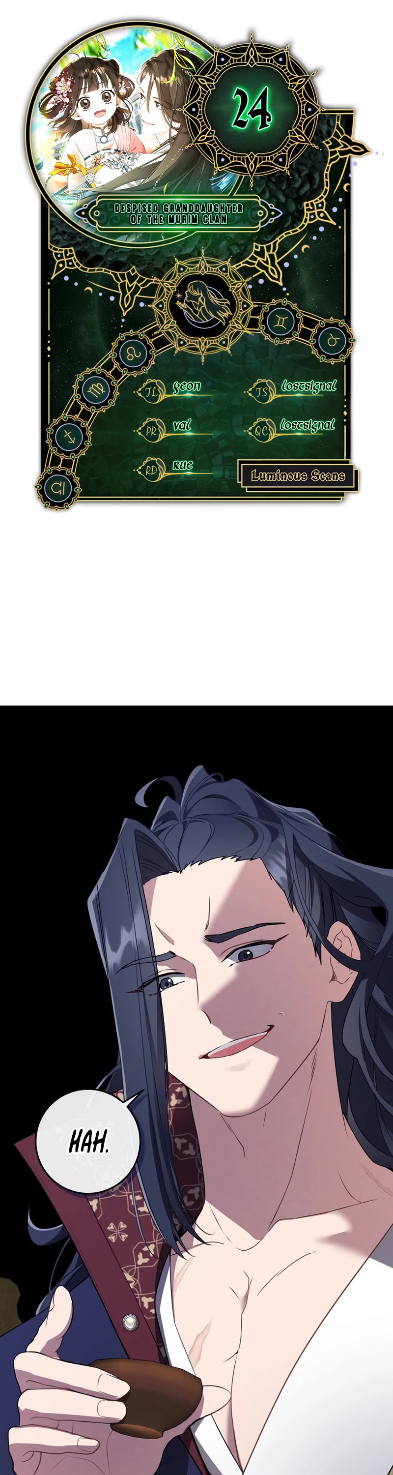 I Became the Despised Granddaughter of the Murim Family Chapter 24 page 1 - Chapter 24