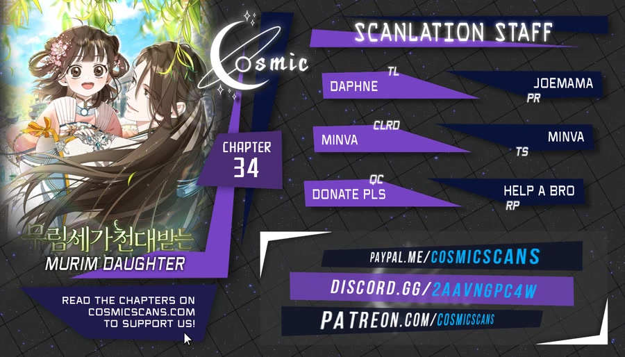 I Became the Despised Granddaughter of the Murim Family Chapter 34 page 1 - Chapter 34