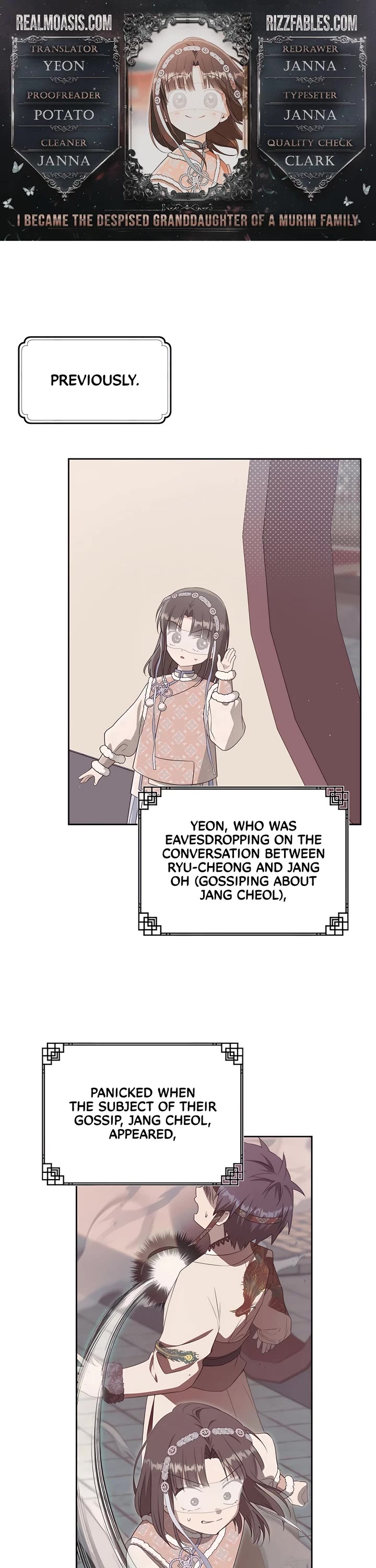 I Became the Despised Granddaughter of the Murim Family Chapter 77 page 1 - Chapter 77
