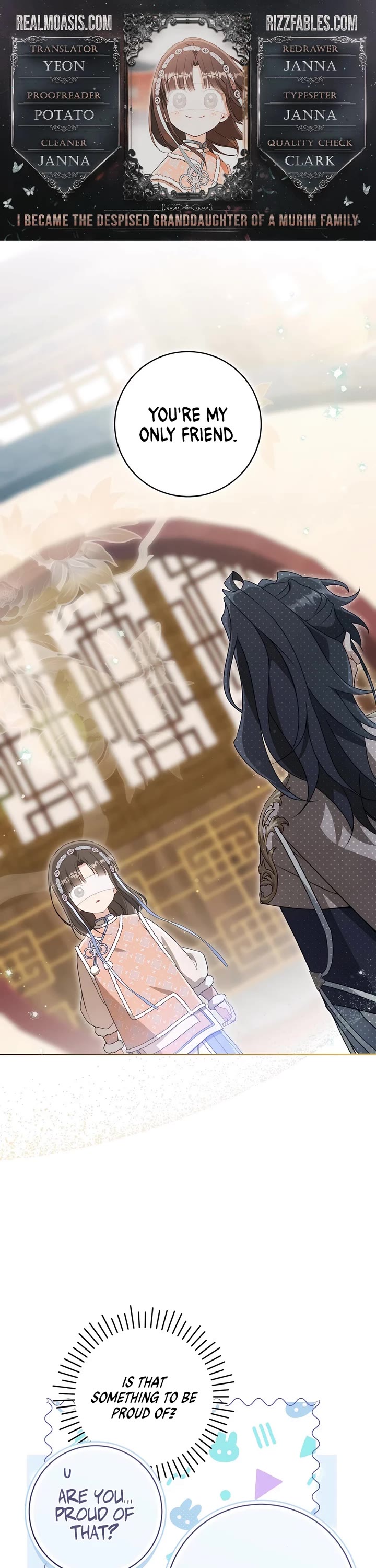 I Became the Despised Granddaughter of the Murim Family Chapter 78 page 1 - Chapter 78