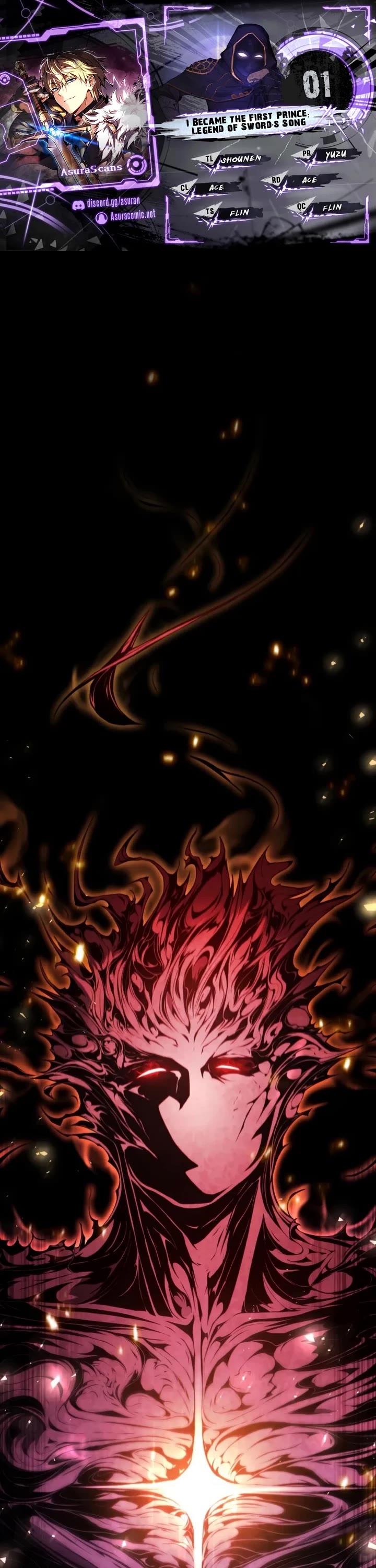I Became the First Prince: Legend of Sword's Song Chapter 1 page 1 - Chapter 1