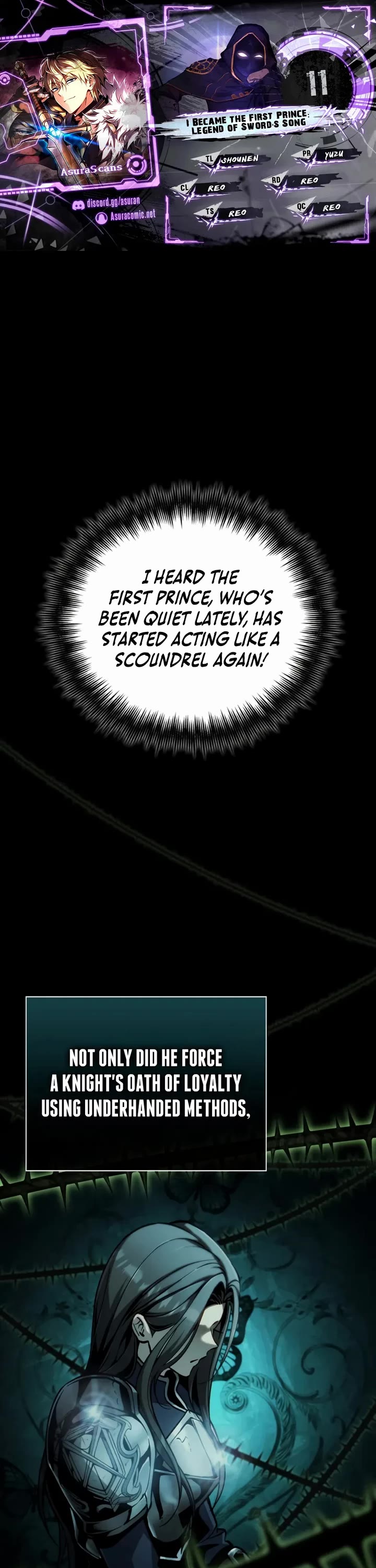 I Became the First Prince: Legend of Sword's Song Chapter 11 page 1 - Chapter 11