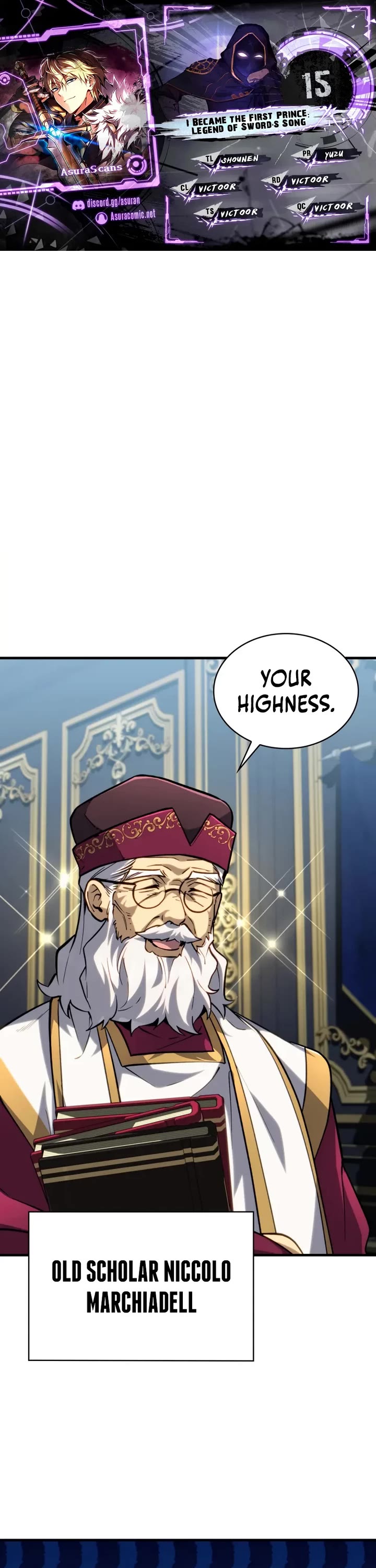 I Became the First Prince: Legend of Sword's Song Chapter 15 page 1 - Chapter 15