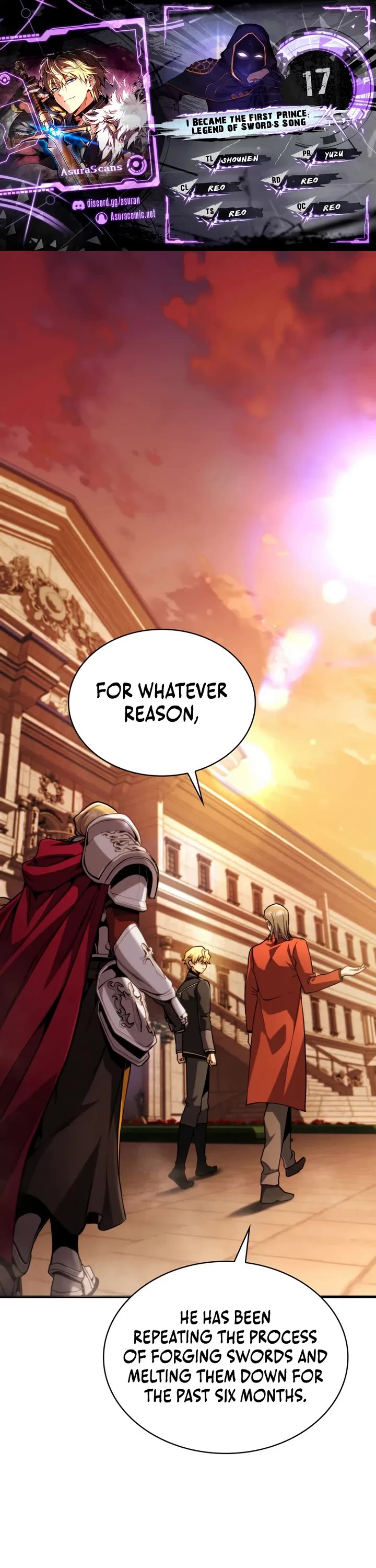 I Became the First Prince: Legend of Sword's Song Chapter 17 page 1 - Chapter 17
