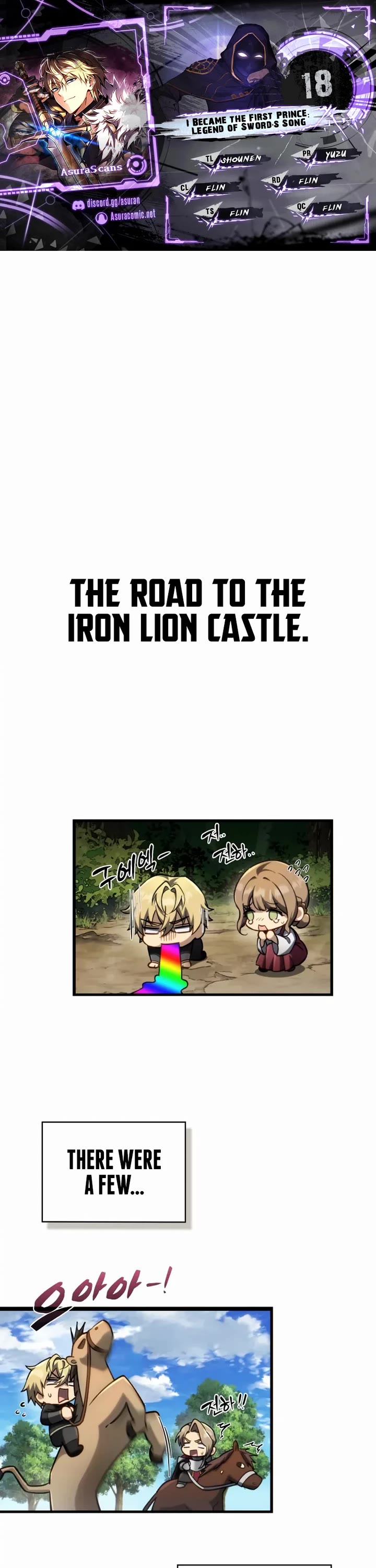 I Became the First Prince: Legend of Sword's Song Chapter 18 page 1 - Chapter 18