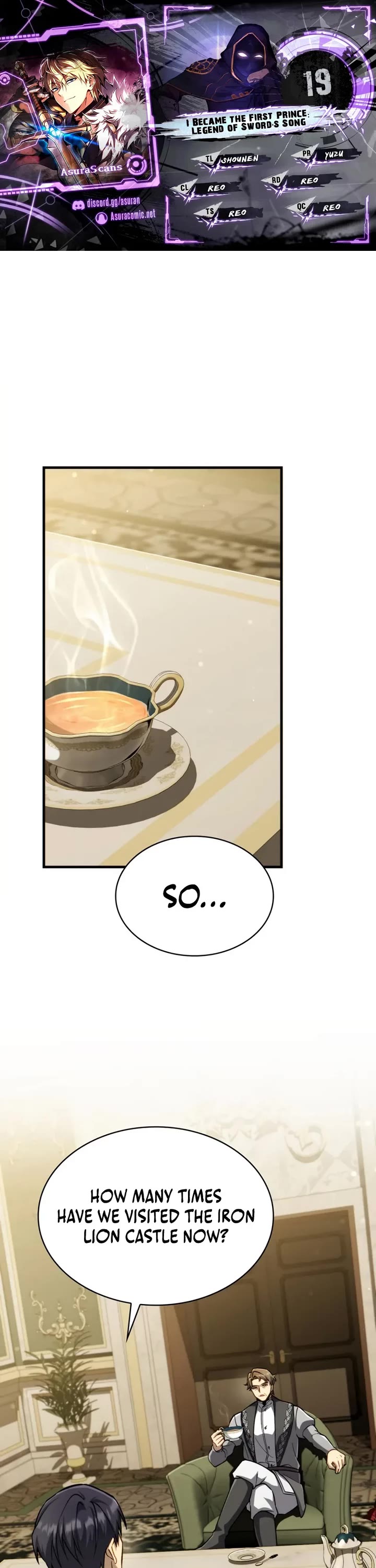 I Became the First Prince: Legend of Sword's Song Chapter 19 page 1 - Chapter 19