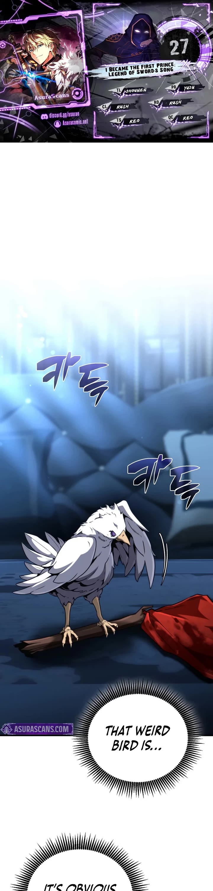 I Became the First Prince: Legend of Sword's Song Chapter 27 page 1 - Chapter 27
