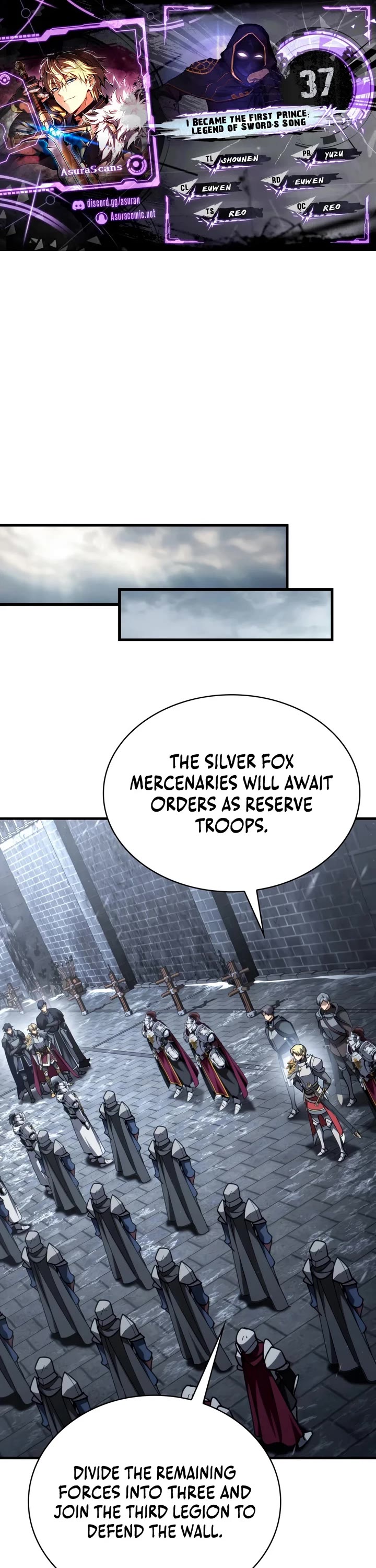 I Became the First Prince: Legend of Sword's Song Chapter 37 page 1 - Chapter 37