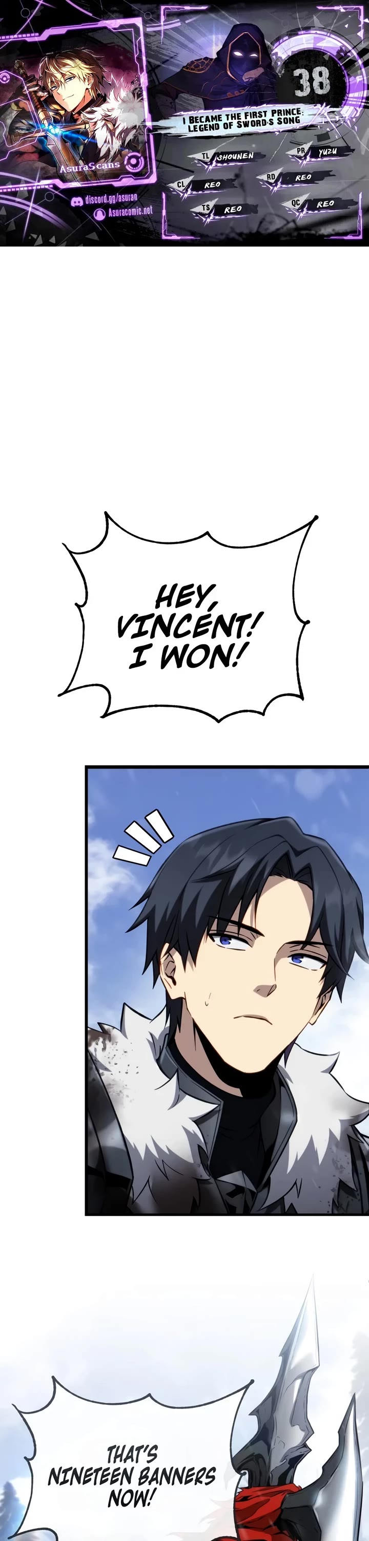 I Became the First Prince: Legend of Sword's Song Chapter 38 page 1 - Chapter 38