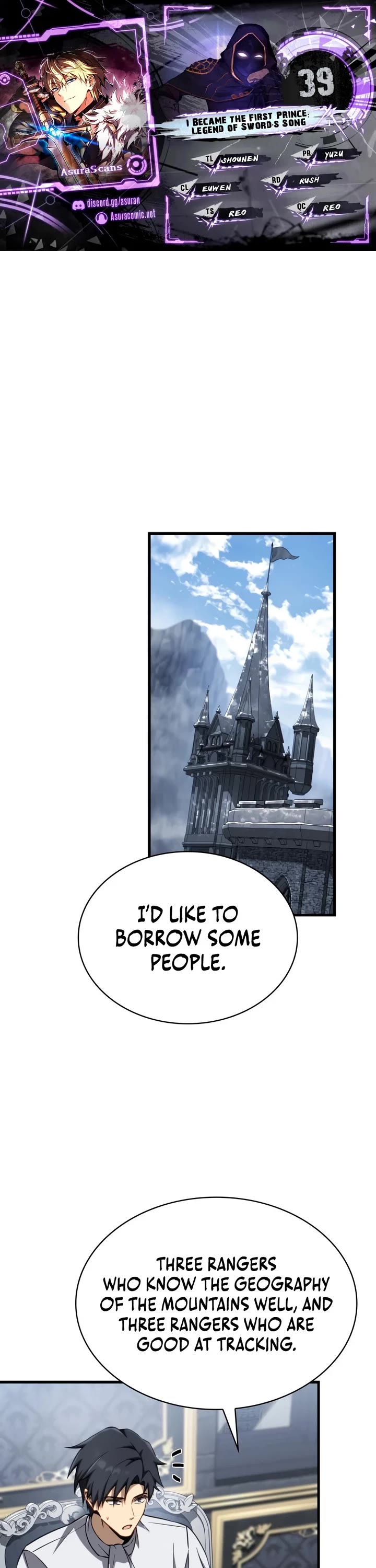 I Became the First Prince: Legend of Sword's Song Chapter 39 page 1 - Chapter 39