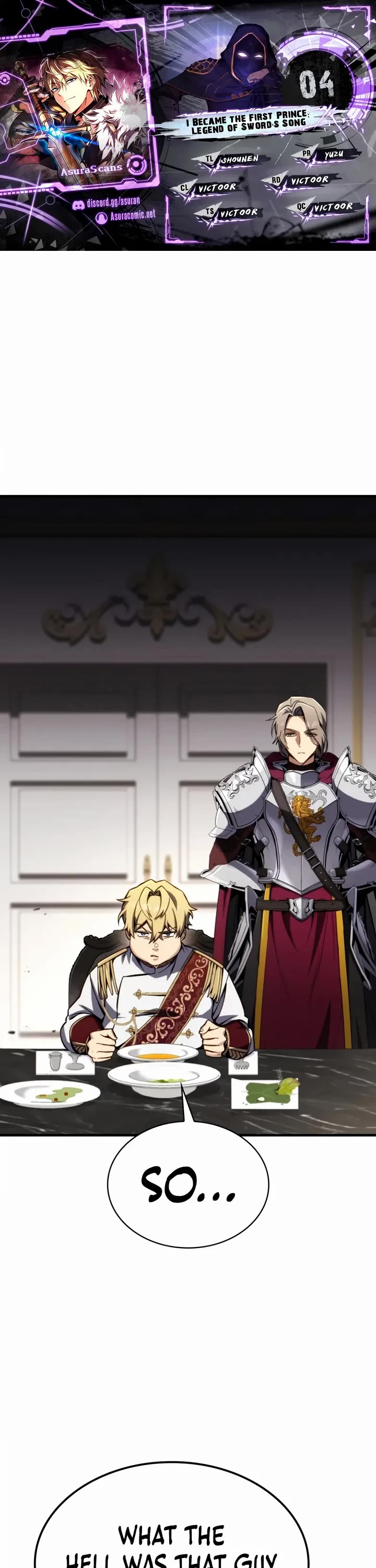 I Became the First Prince: Legend of Sword's Song Chapter 4 page 1 - Chapter 4