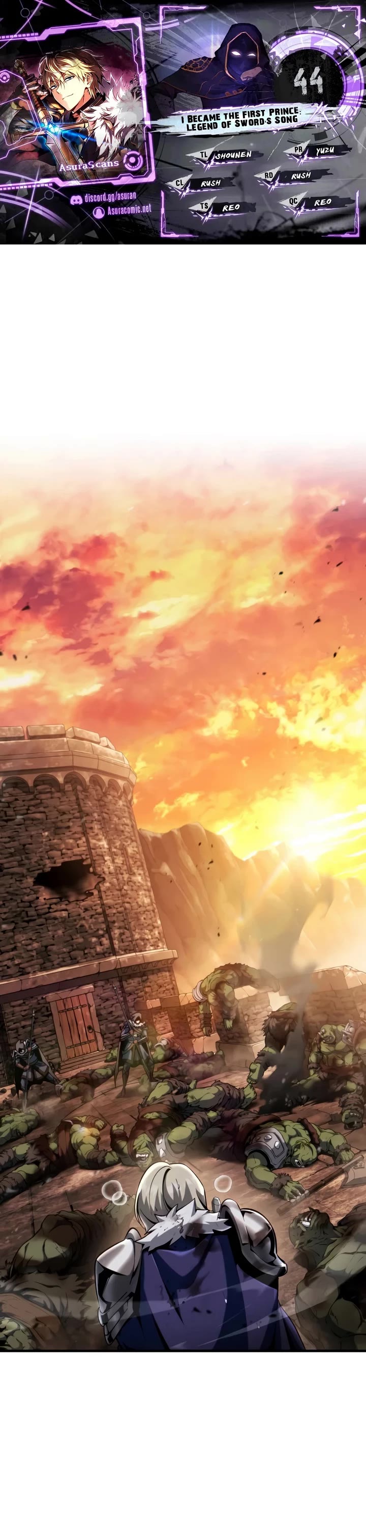 I Became the First Prince: Legend of Sword's Song Chapter 44 page 1 - Chapter 44
