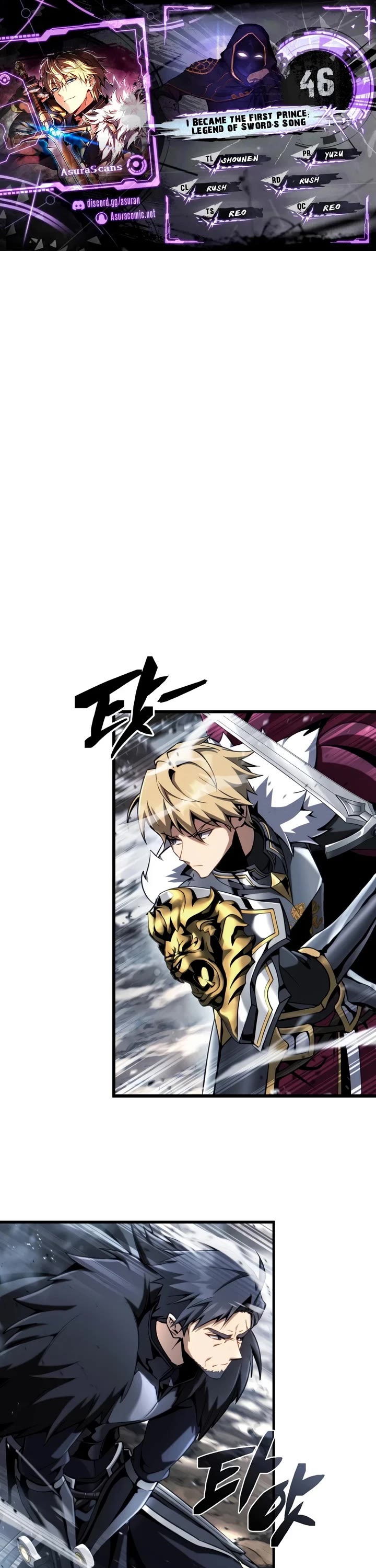 I Became the First Prince: Legend of Sword's Song Chapter 46 page 1 - Chapter 46