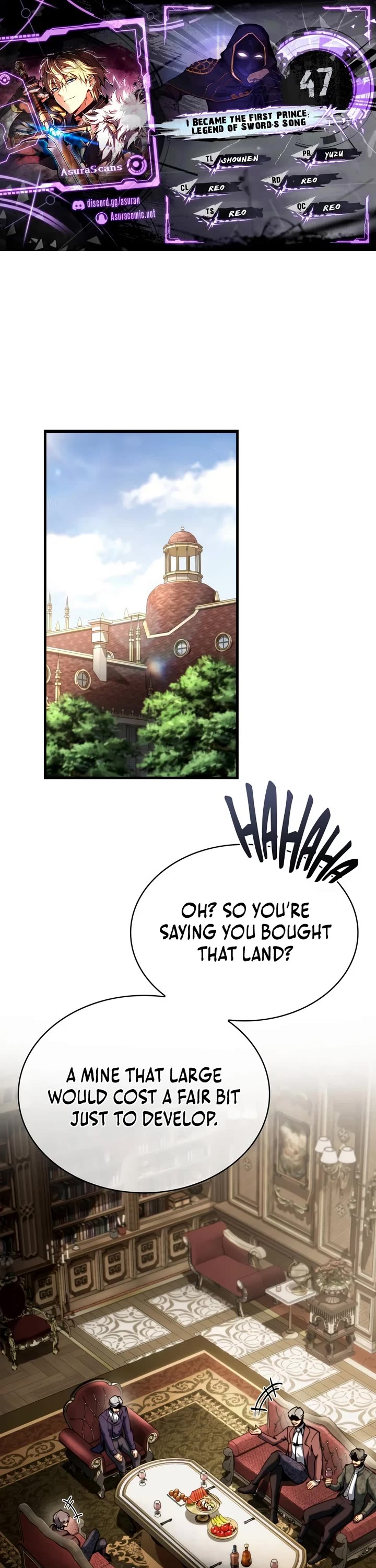 I Became the First Prince: Legend of Sword's Song Chapter 47 page 1 - Chapter 47