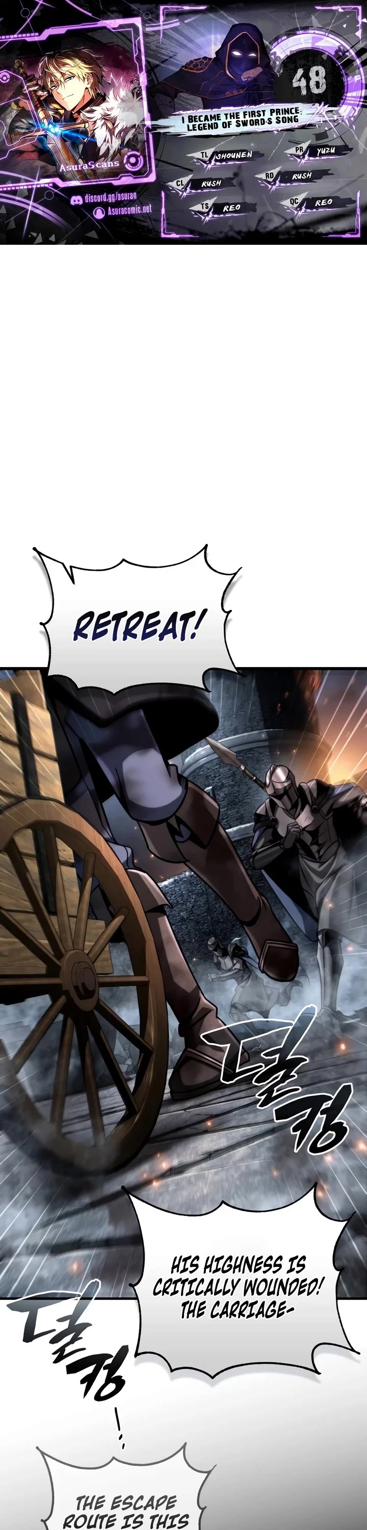 I Became the First Prince: Legend of Sword's Song Chapter 48 page 1 - Chapter 48