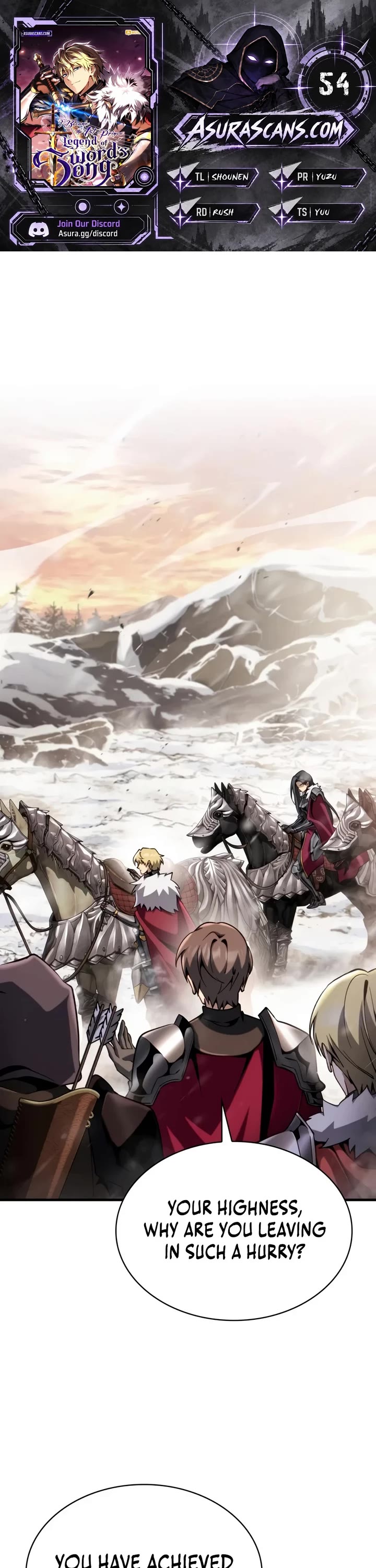 I Became the First Prince: Legend of Sword's Song Chapter 54 page 1 - Chapter 54