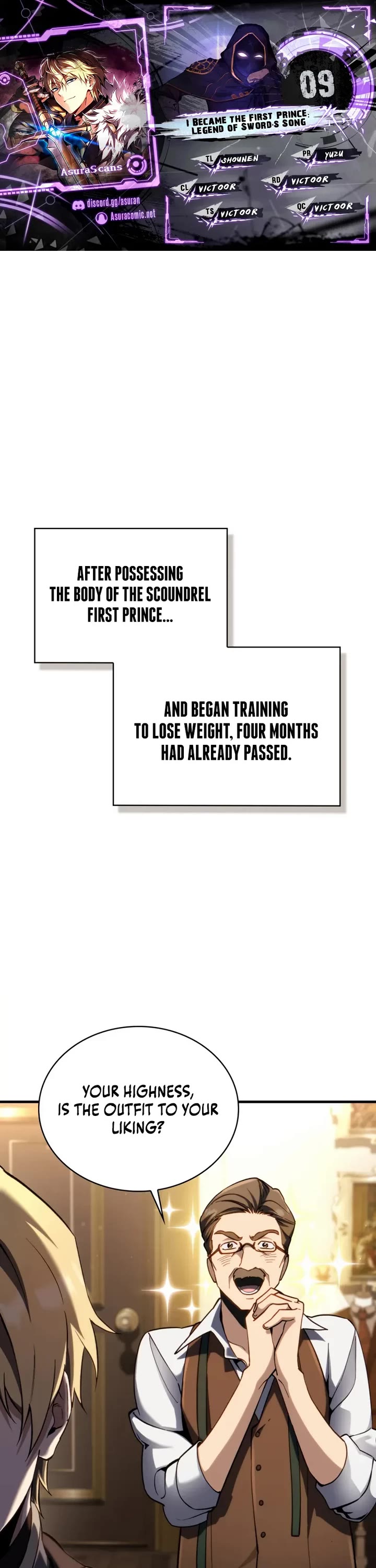 I Became the First Prince: Legend of Sword's Song Chapter 9 page 1 - Chapter 9