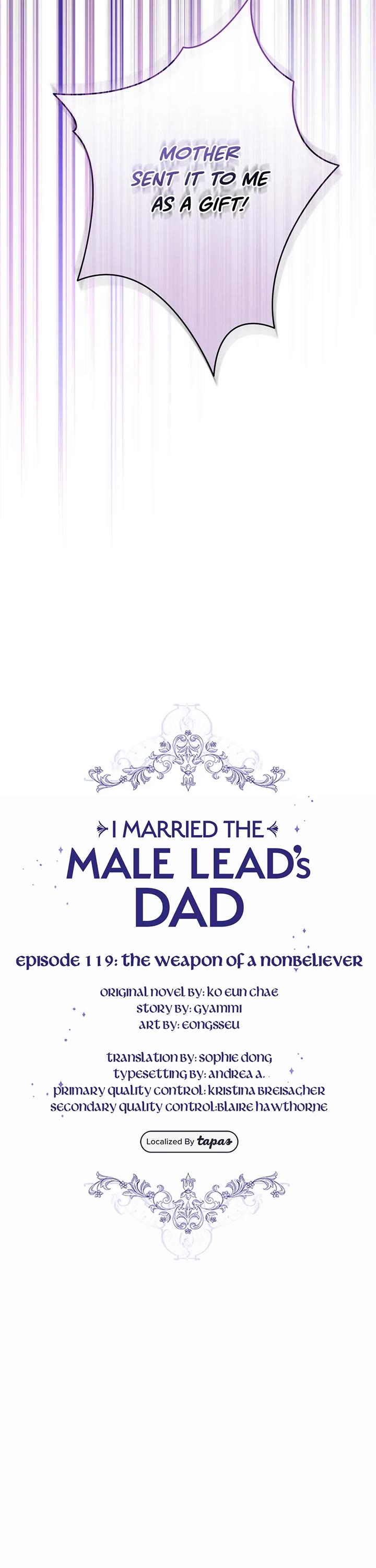 I Became the Hero's Mom Chapter 119 page 21 - Chapter 119: The Weapon of a Nonbeliever