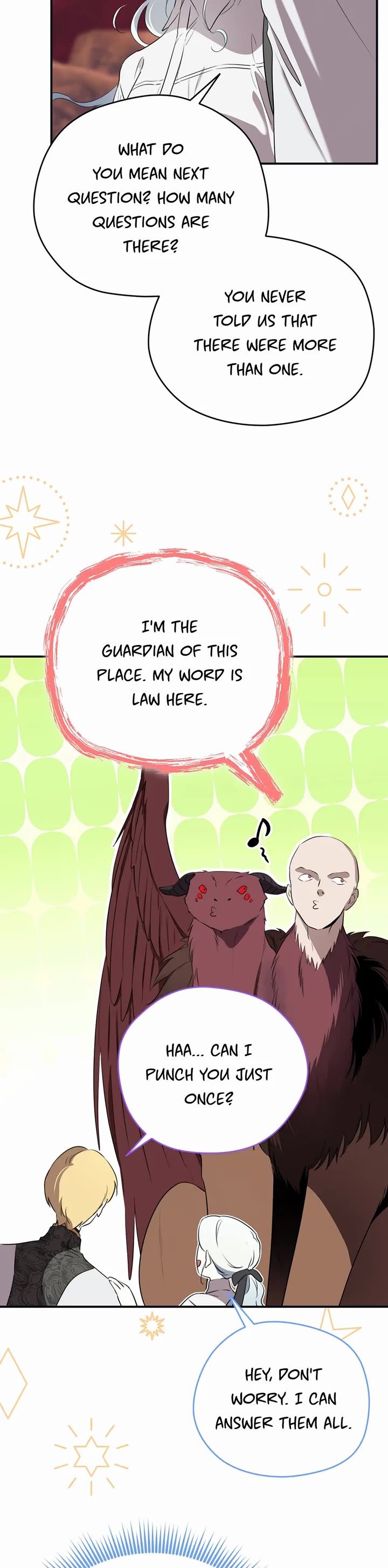 I Became the Hero's Mom Chapter 121 page 35 - Chapter 121: Question Master