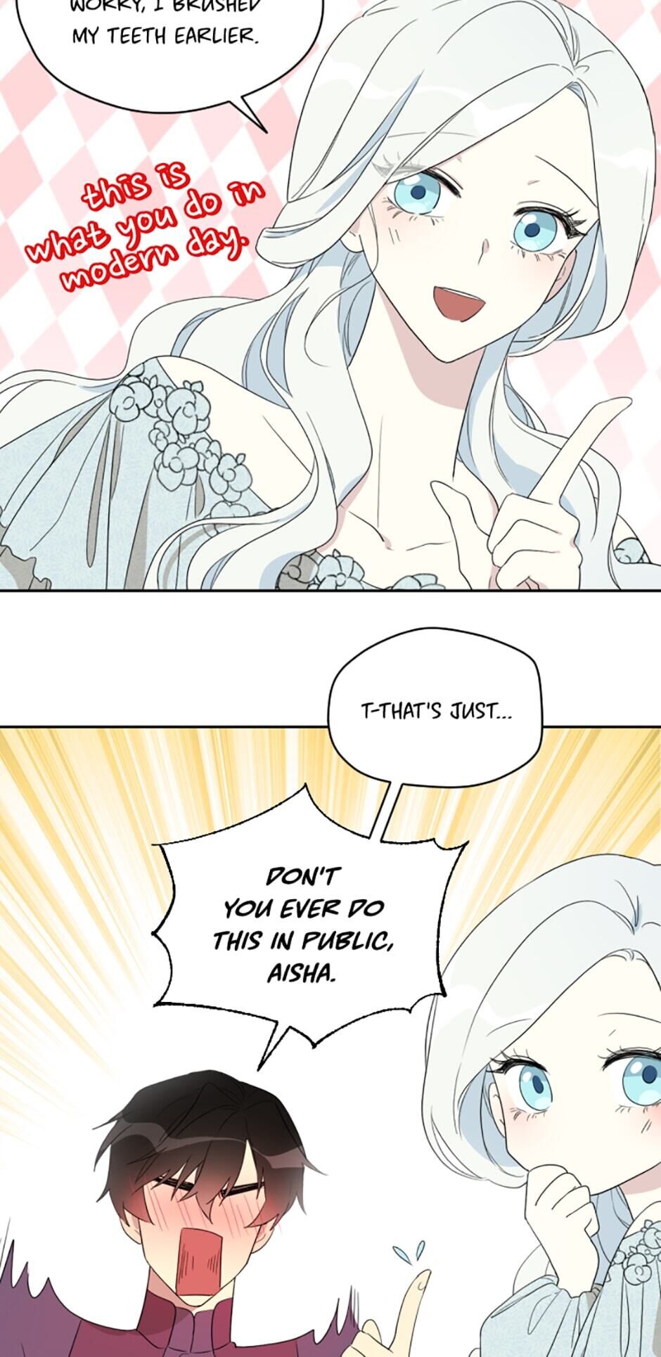 I Became the Hero's Mom Chapter 33 page 31 - Chapter 33: Just a Little Spit