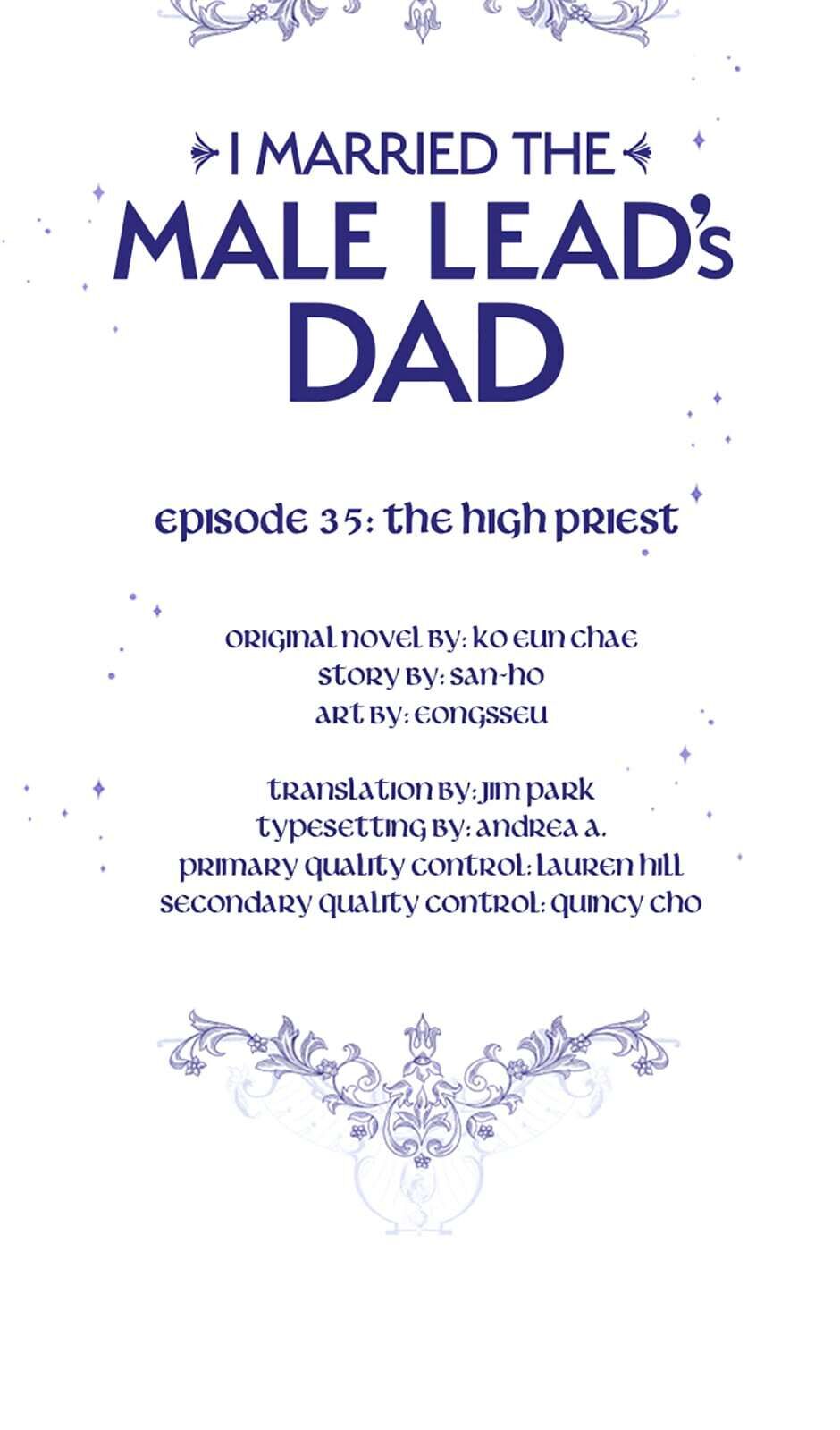 I Became the Hero's Mom Chapter 35 page 5 - Chapter 35: The High Priest