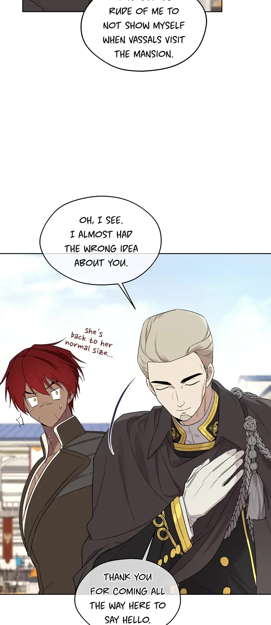 I Became the Hero's Mom Chapter 66 page 34 - Chapter 66: Meeting a Vassal