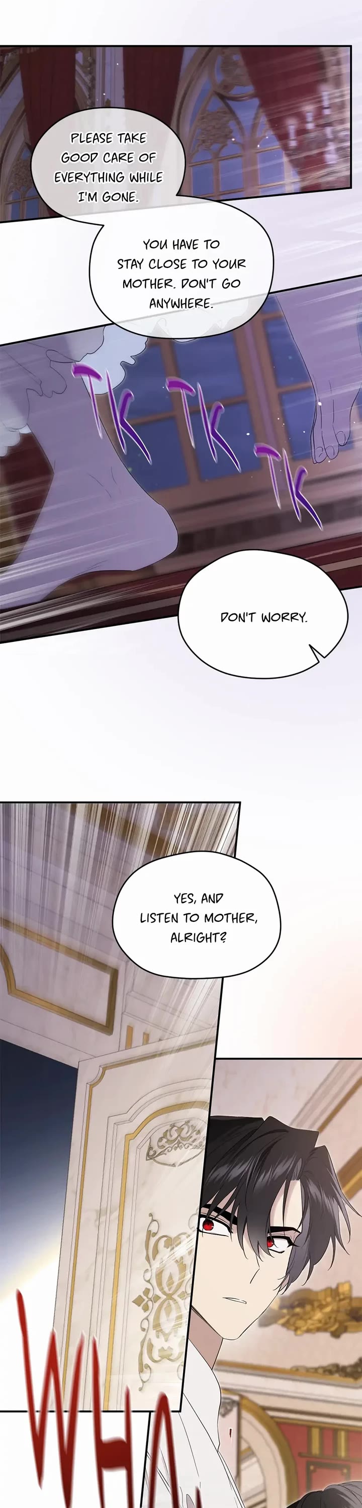 I Became the Hero's Mom Chapter 93 page 12 - Chapter 93: Please Don't Go